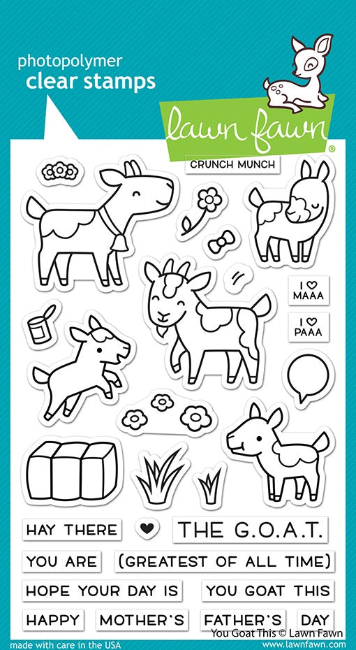 LF YOU GOAT THIS CLEAR STAMP SET