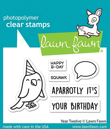 LF YEAR TWELVE CLEAR STAMP SET