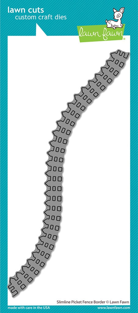 LF SLIMLINE PICKET FENCE BORDER DIE