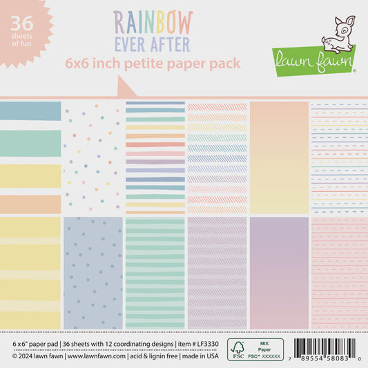 RAINBOW EVER AFTER 6X6 PAPER PACK