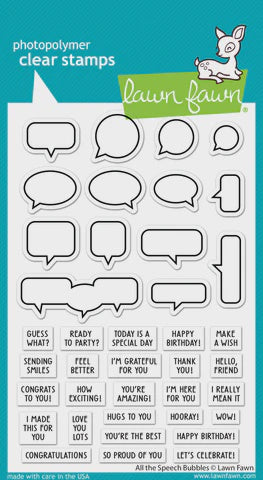 LF ALL THE SPEECH BUBBLES STAMP SET