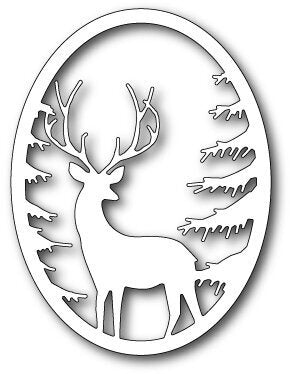 MB DIE GRAND STAG OVAL FRAME