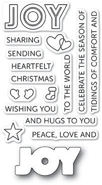 MB TIDINGS OF JOY STAMP SET