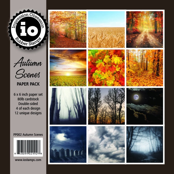 IO AUTUMN SCENES 6X6 PAPER PACK