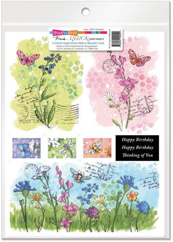 STA QUICK CARD PANELS WILDFLOWERS