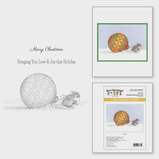 SB HM BRINGING CHRISTMAS TO YOU CLING STAMP SET