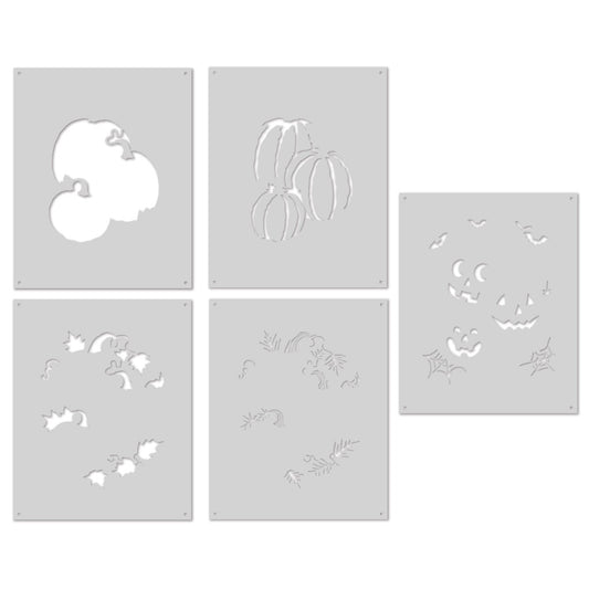 H A COLOR LAYERING PUMPKIN BUNCH STENCIL SET