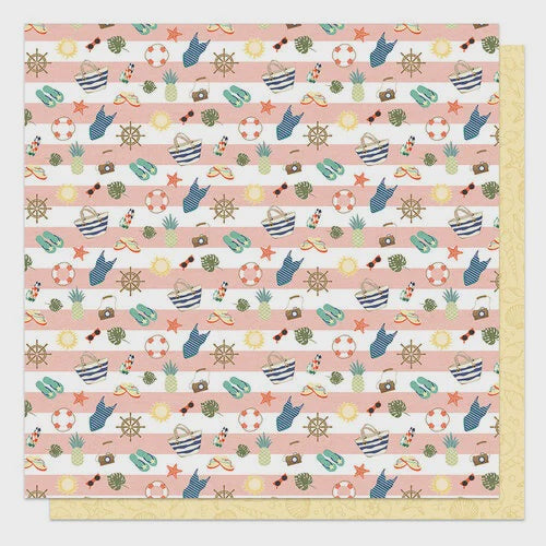 PHOTOPLAY PACK YOUR BAGS 12X12 PAPER