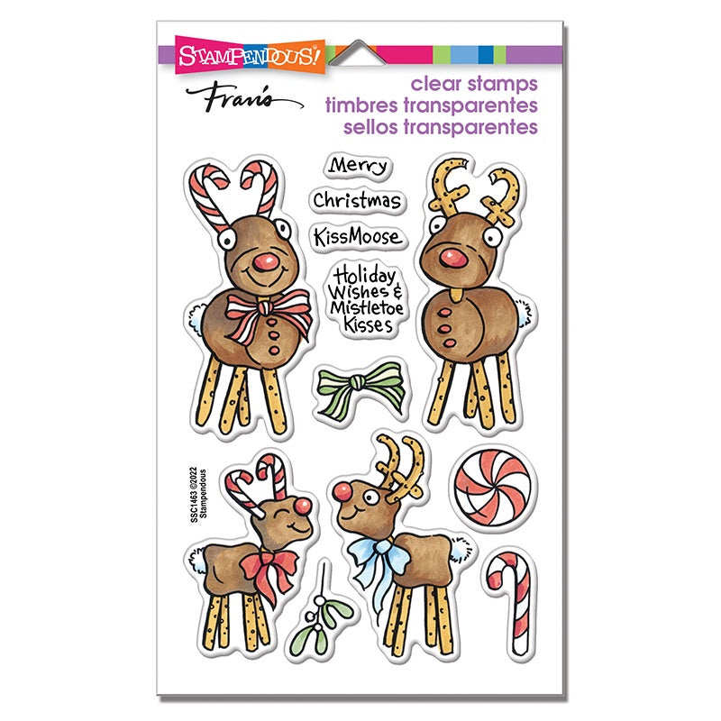 STA CLEAR MOOSE MALLOWS STAMP SET