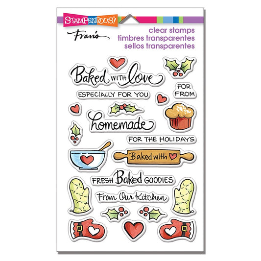 STA CLEAR BAKED GOODIES STAMP SET
