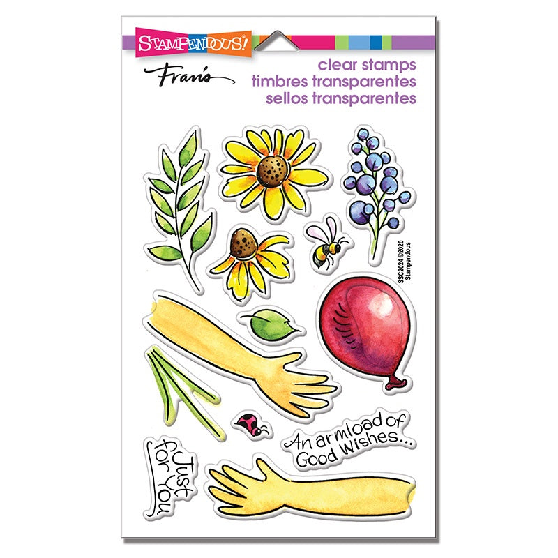 STA CLEAR HANDS HOLD STAMP SET