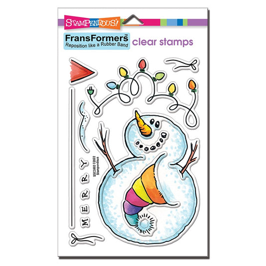 STA CLEAR FF SNOWKID STAMP SET