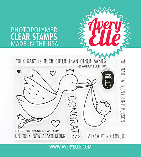 AE BRAND NEW BABY CLEAR STAMP SET