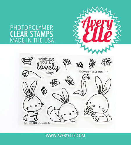 AE BUNNIES CLEAR STAMP SET