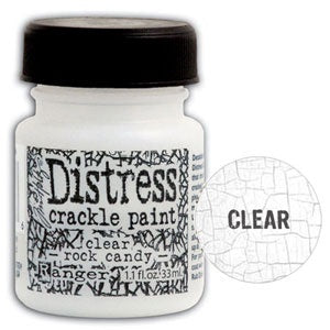 DISTRESS CRACKLE PAINT CLEAR ROCK CANDY