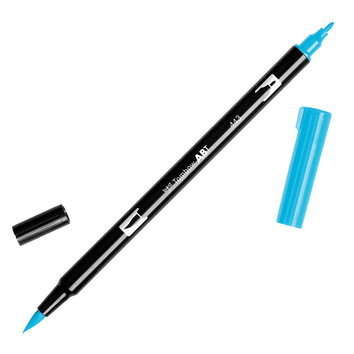 TOMBOW 443 TURQUOISE DUAL BRUSH MARKER