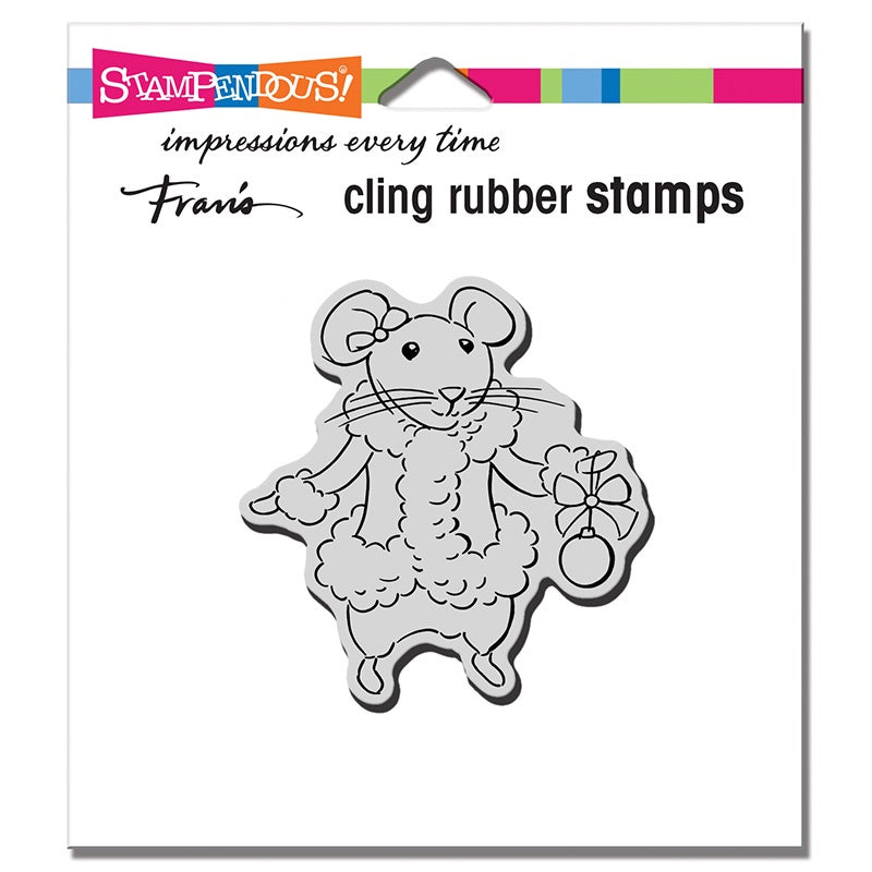 STA CLING MRS MOUSE STAMP