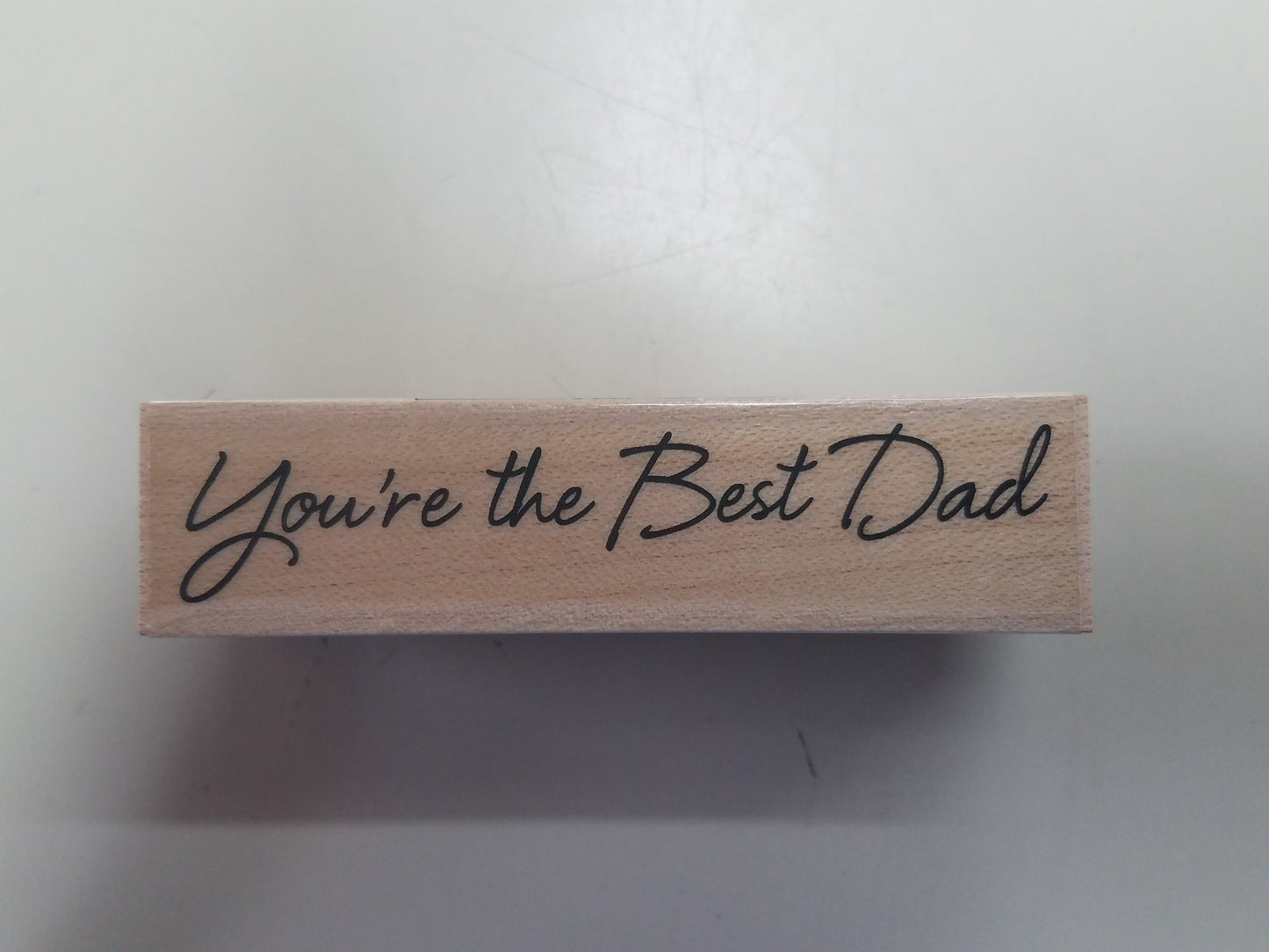 H A BEST DAD STAMP