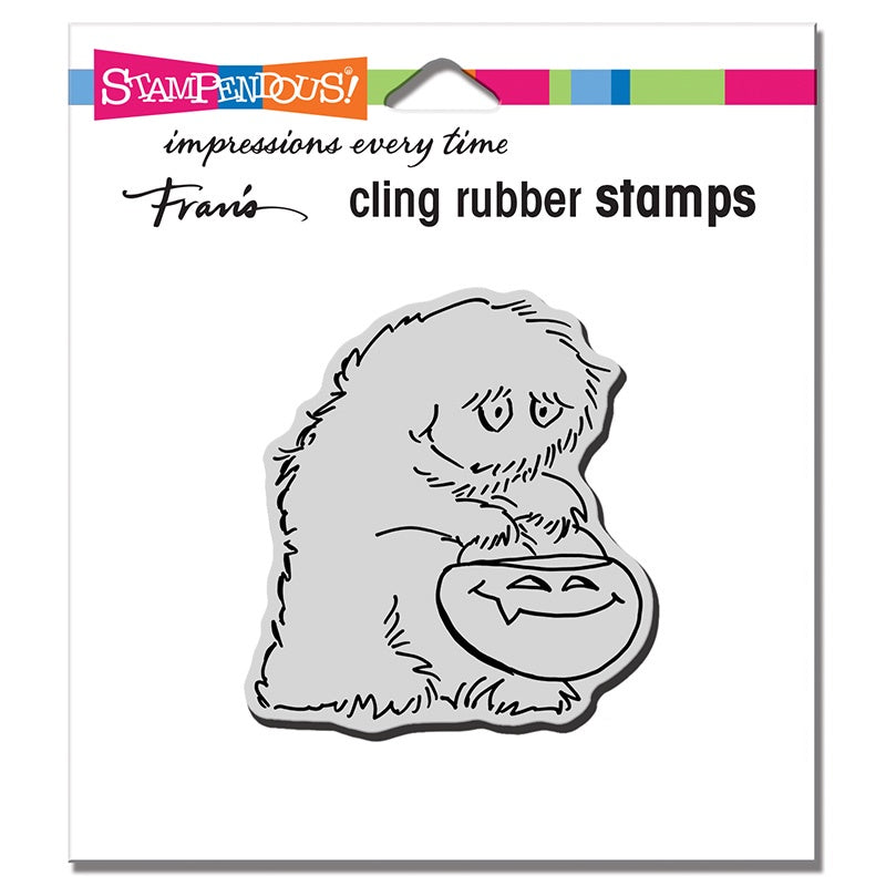 STA CLING BIG FOOT TREAT STAMP