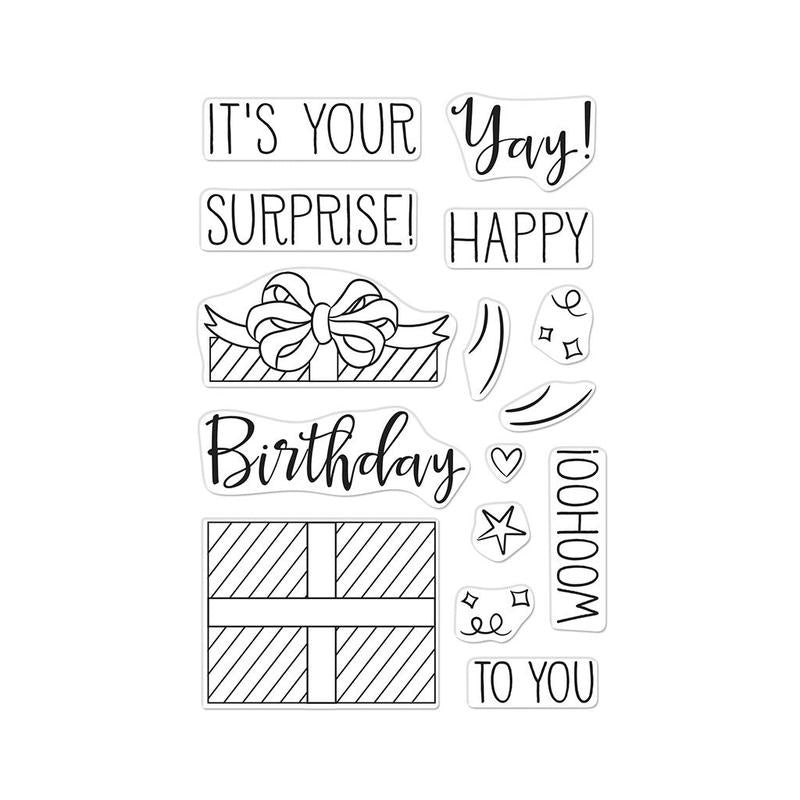 H A CLEAR SURPRISE GIFT STAMP SET