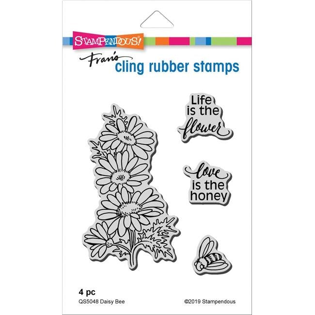 STA CLING DAISY BEE STAMP SET