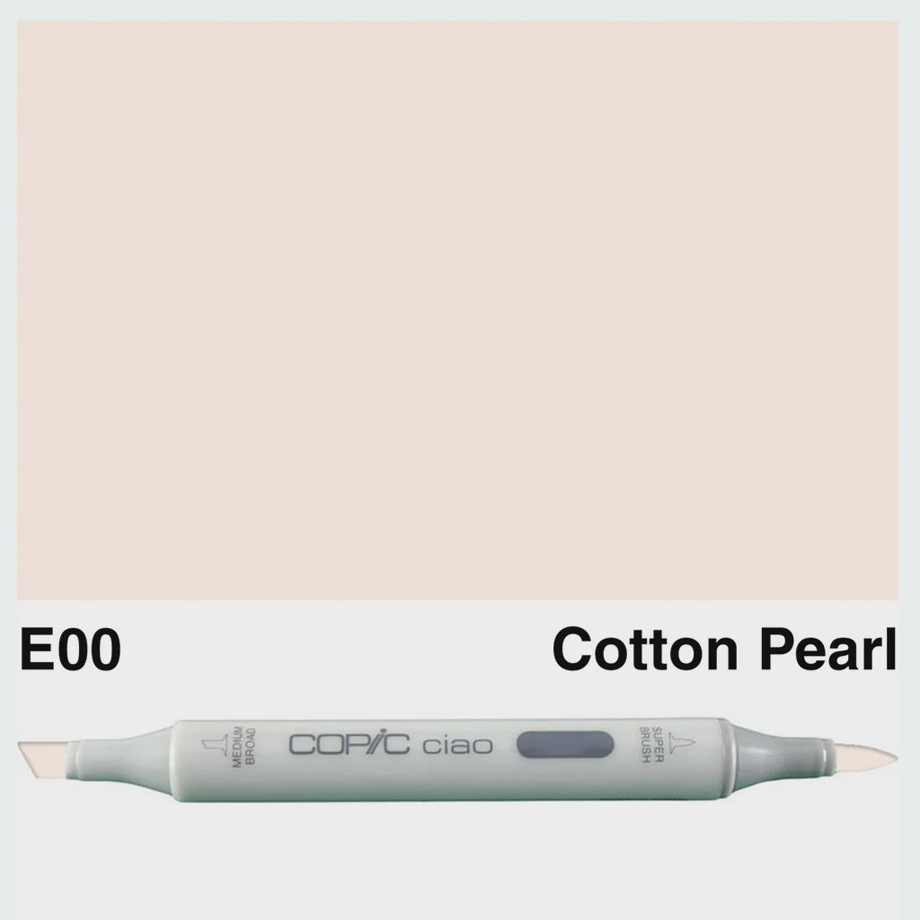 CIAO E00 COTTON PEARL/ SKIN WHITE
