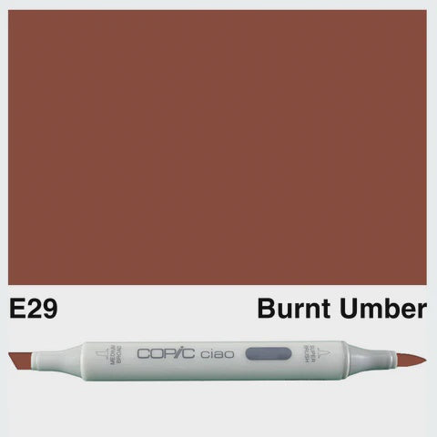 CIAO E29 BURNT UMBER