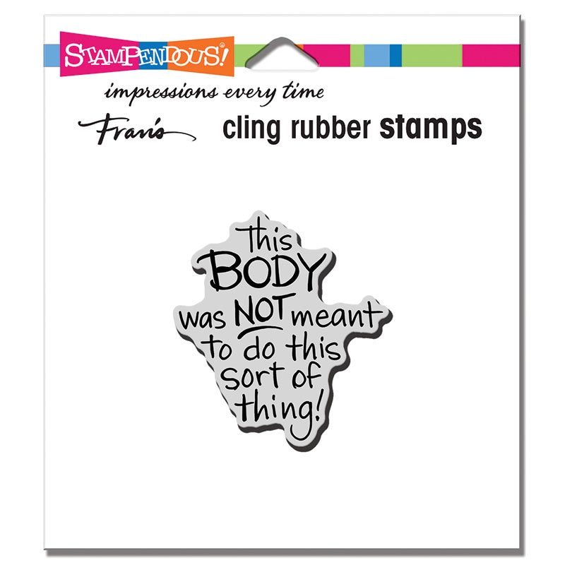 STA CLING THIS BODY STAMP