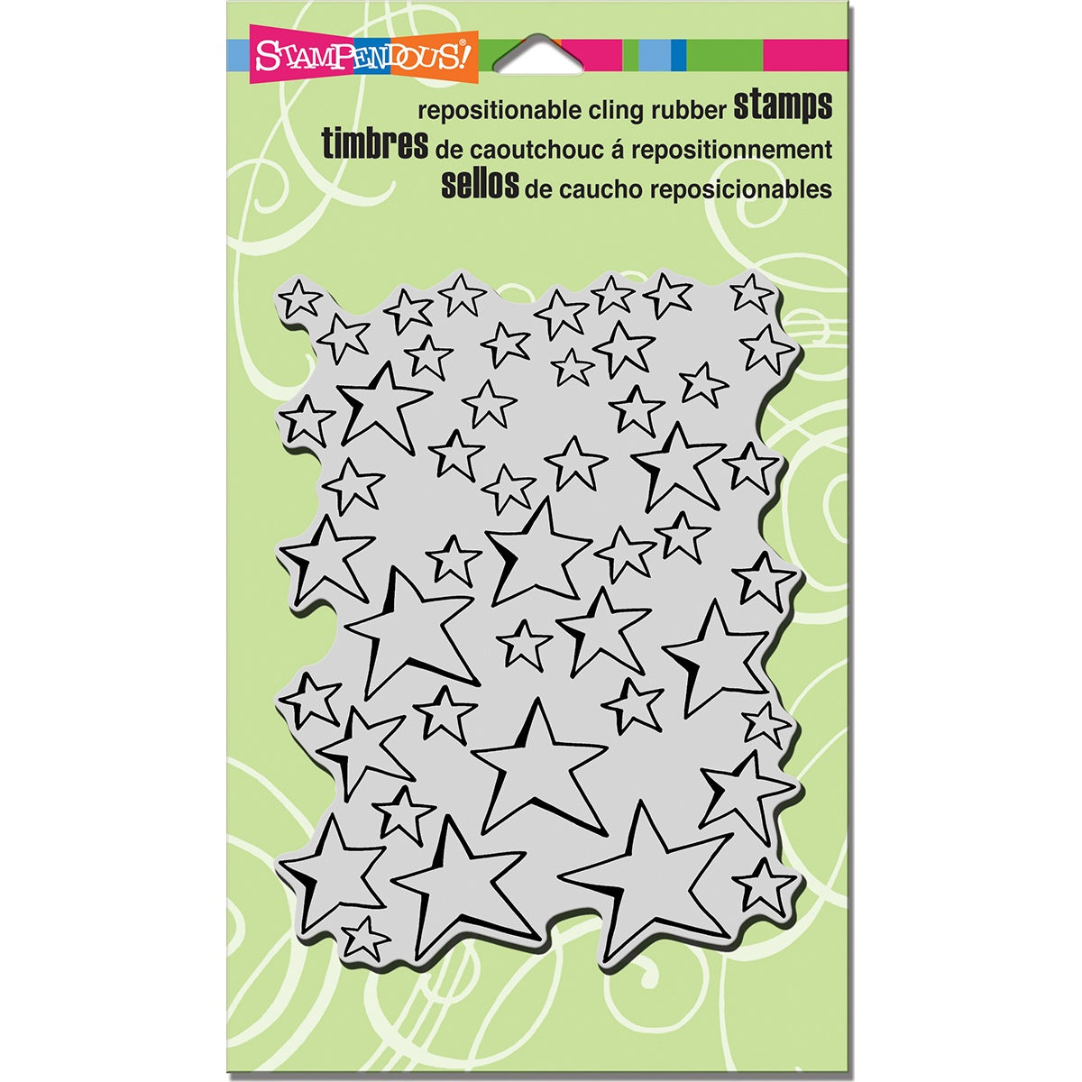 STA CLING OH MY STARS STAMP