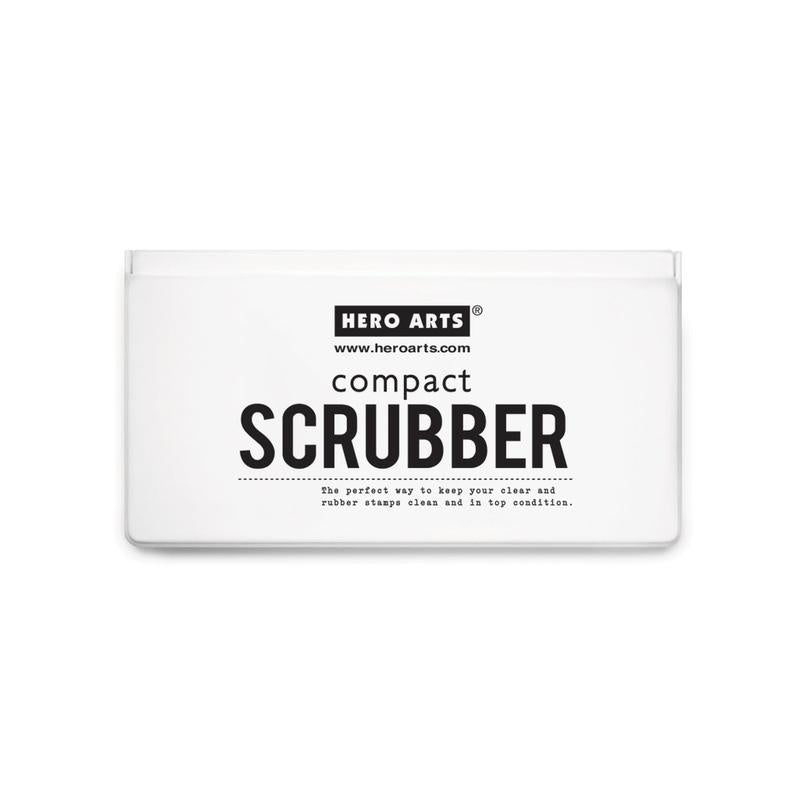 H A COMPACT SCRUBBER PAD STAMP CLEANER