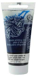 BLOCK PRINTING INK WS BLACK
