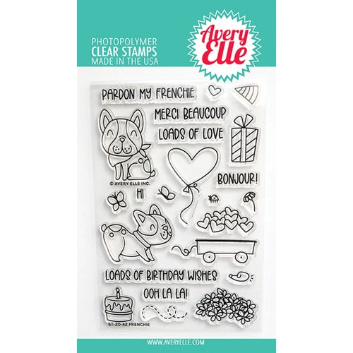 AE CLEAR FRENCHIE STAMP SET