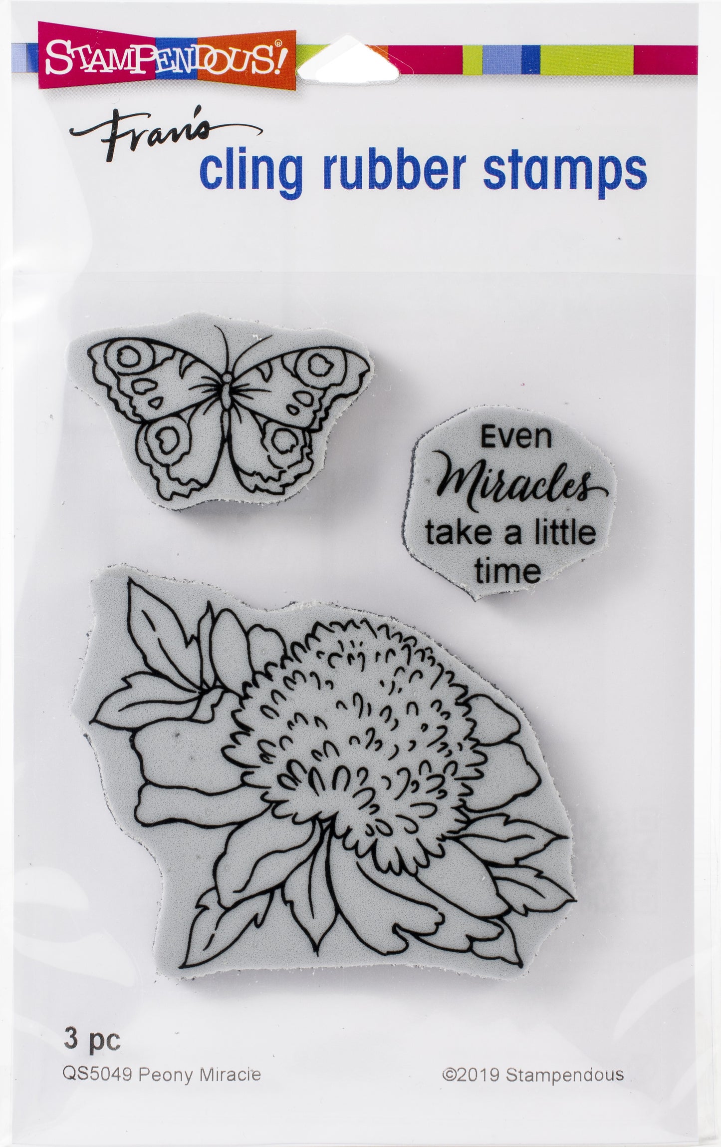 STA CLING PEONY MIRACLE STAMP SET