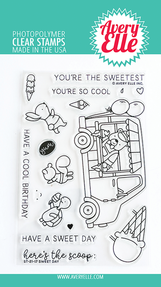 AE CLEAR SWEET DAY STAMP SET