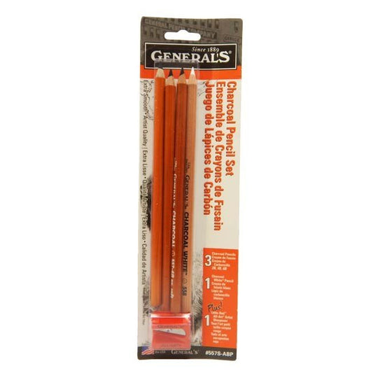 GENERALS CHARCOAL PENCIL SMALL SET