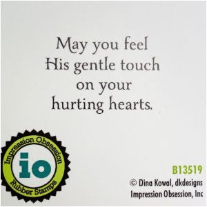 IO GENTLE TOUCH WOOD STAMP