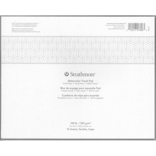STRATH WATERCOLOR TRAVEL PAD 6X8