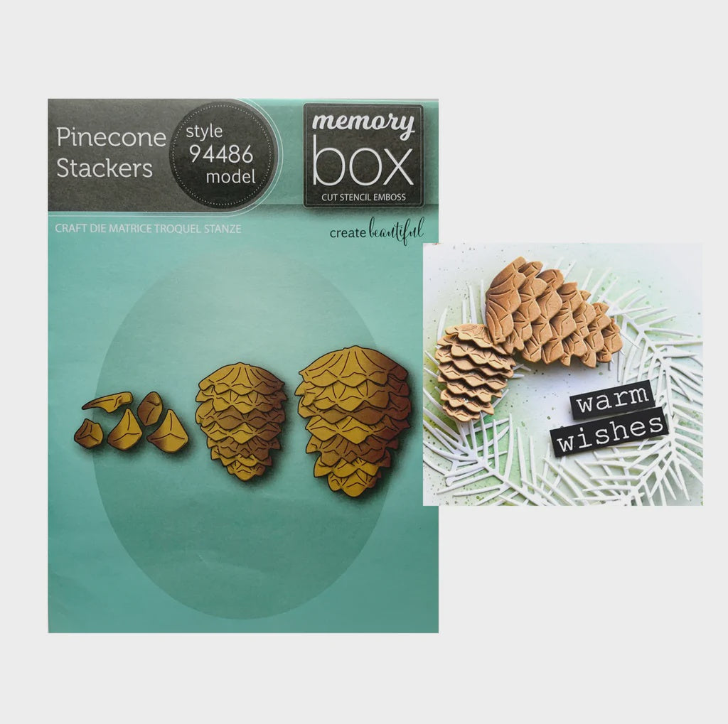 MB PINECONE STACKERS DIE SET
