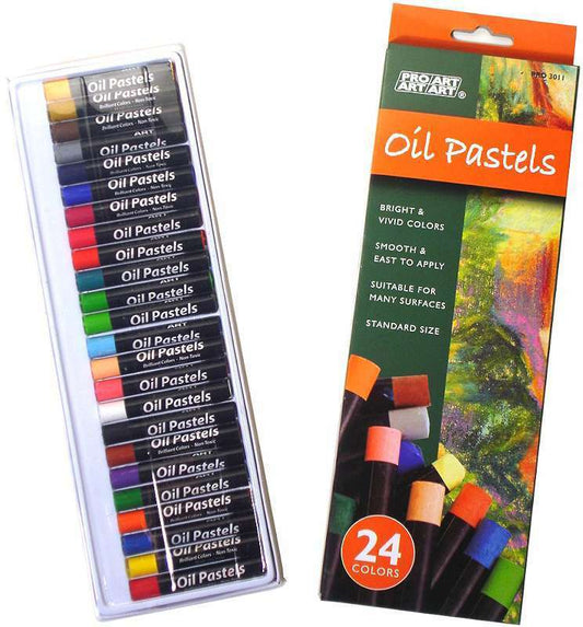 OIL PASTELS 24 COLOR SET