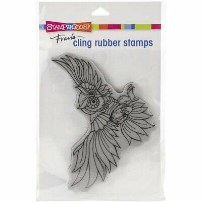STA CLING OWL SWOOP STAMP