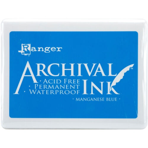 RANGER ARCHIVAL INK MANGANESE BLUE INK PAD