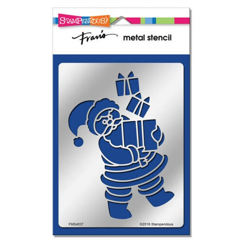 STA SANTAS GIFTS METAL STENCIL