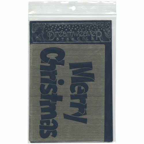 DW STENCIL JUMBO MERRY CHRISTMAS