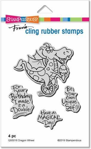 STA CLING DRAGON WHEEL STAMP SET