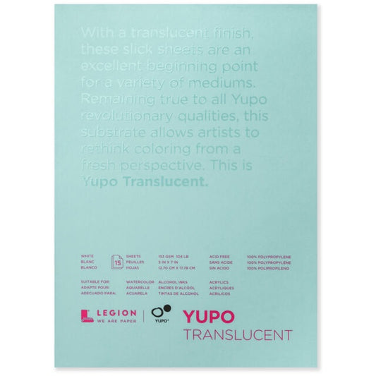 YUPO TRANSLUCENT 5 X 7
