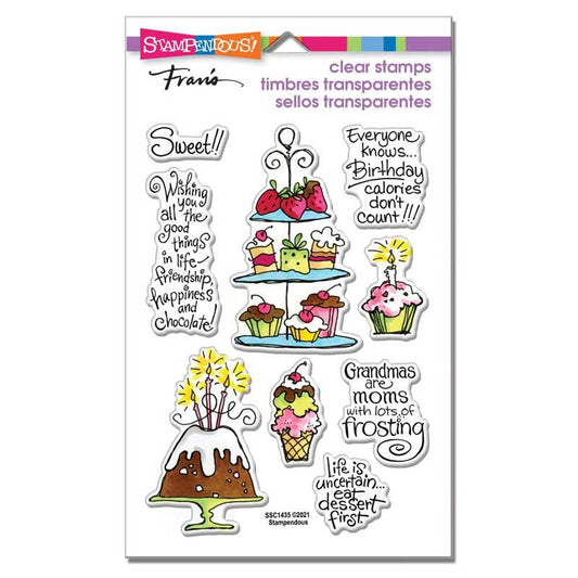 STA SWEETS CLEAR STAMP SET